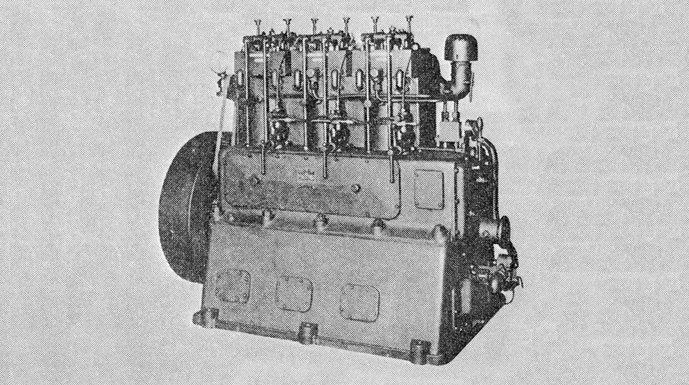 50馬力特許アークロ式ディーゼルエンジン機関