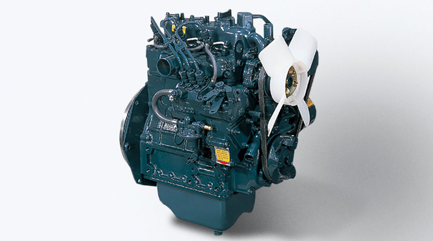 Multicylinder diesel supermini 62.2-mm stroke series, the world's smallest engine at the time of release